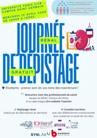 Journée de dépistage rénal